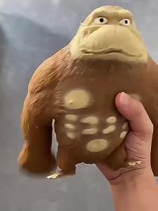 Fashion Antistress Gorilla Funny Gorilla Decompression Toy Doll Decompression Creative Toy Indestructible Soft Gorilla Statue