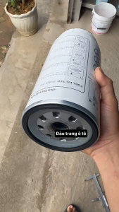 Lọc PL420 nhiên liệu howo 371 dùng cho xe ô tô howo đầu kéo lọc diezen thô