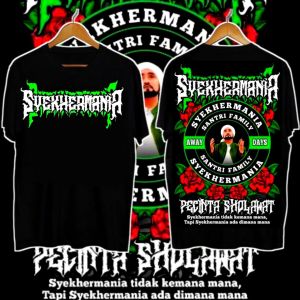 kaos syekermania murah cotton Combat terbaru kaos santri baju sholawat