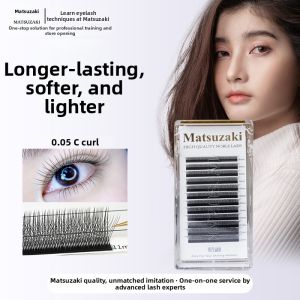 Matsuzaki | Light and Soft Manga-Style 3 Clover False Lashes
