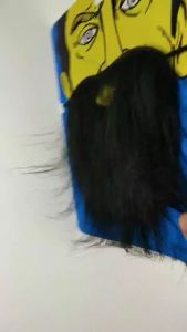 Fake Beard For Halloween Party Makeup Props Mustache For Simulation Man Stage Shows