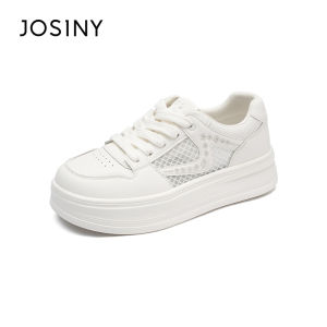 Josiny | Hollow Breathable Summer Thick Sole Womens Casual Sneakers