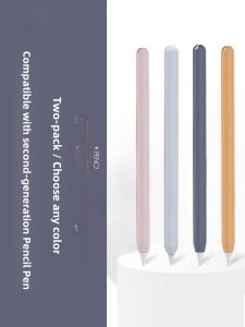 Ultra-Thin Silicone Protective Case for Apple Pencil 1st 2nd Gen iPencil Anti-Fall Tip Cover Shockproof Apple Accessories