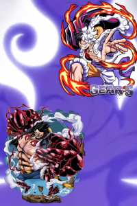 Sticker Luffy One Piece Hologram: Desain & Aplikasi di Laptop, Handphone, Tumbler, & Helm Motor