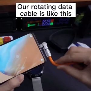 YITAI - Kabel Data PD 120W Rotate Gaming Fast Micro Type C Lightning