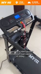 【SPOR】Treadmill foldable walking mat fitness equipment treadmill high horsepower durable weight loss exercise electric indoor running