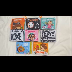 Sách Vải Cho Bé Kích Thích Thị Giác Phát Triển Kĩ Năng Đa Dạng Chủ Đề - 235