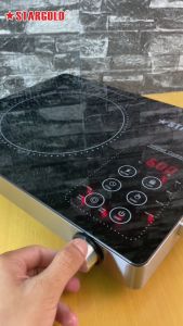 STARGOLD Infrared Cooker Dual Heat Ring Electric Stove Touch Control With 2200W 3 Hours Timer SG-1171