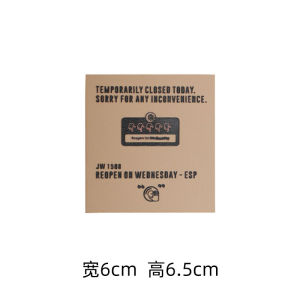 New Fashion Letter Print Labels Rectangular And Circular Patch Labels for Clothes And Pants Glue Printed Cloth Labels