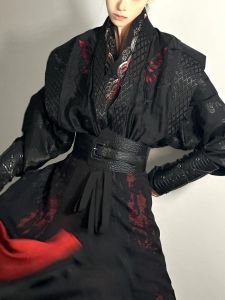 Original Spring and Autumn Style Embroidered Tang Bei Zi 9 Panel Skirt