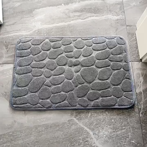 Anti-Slip Bathroom Mat Memory Foam Ultra Soft Non-Slip Water Absorbent Machine Washable MY-032