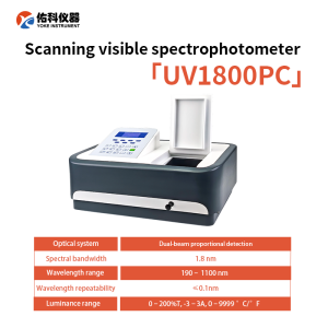 YOKON 721/722/752/752N Spectrophotometer 1200 Series Upgraded Version Photometer for University Chemistry Teaching Lab Easy Operation