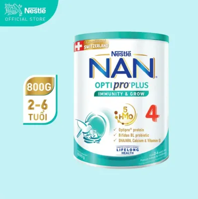 Sữa Nan 4 loại 800g mẫu mới date tháng 2/2026