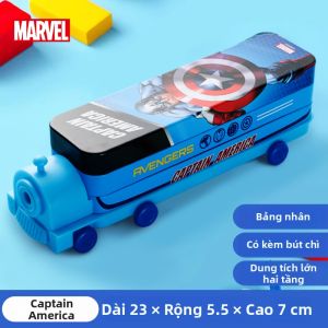 Hộp Bút Đa Năng Cao Cấp Hai Lớp Hình Người Nhện
