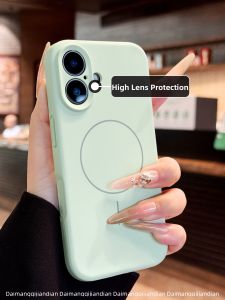 DAIMANG | New Liquid Silicone Magnetic Full Body Protective Phone Case