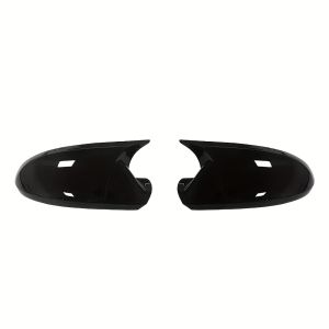 Pair Rearview Side Mirror Cover Wing Cap Exterior Door Rear View Case Trim For Audi A6 C7 S6 RS6 2012-2016