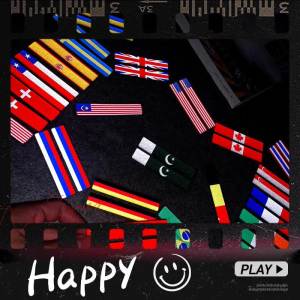 3D Reflective National Flag Sticker Motorcycle Accessories Car Waterproof Decal British Italy USA France Russia Spain Brazil Thailand Vietnam The Philippines Malaysia Singapore Chile ukraine Germany Canada