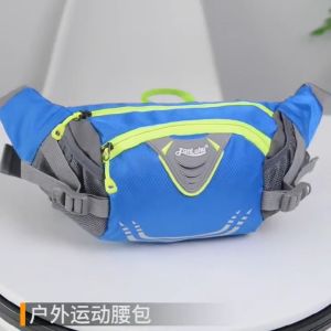 【Local delivery】Nylon Anti-Theft Pack Belt Bags Portable Running Belt Waist Pack Elastic Breathable High Capacity with Zipper Sports Accessories