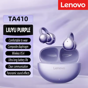Lenovo | Lenovo TA410 Wireless Bluetooth 5.3 Earphones Low Latency Dual Mode Music Gaming Earphone With Mic Earbuds Sports In-Ear Headset