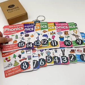 (SG Seller) Montessori Phonics Flash Cards Read and Master -  Learn to Read the Fun Way!