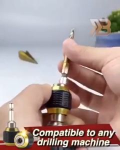 ToolHub 50/60/150mm Adaptor mata Bor quick change Chuck Heksagona Chuck bor penggiling listrik Koneksi perubahan cepat pop-up