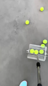 Luspeed Tennis picker portable ball picker pickleball picker ball collector Adjustable length 捡球器 for tennis/pickleball/Ping Pong Ball