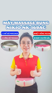Máy massage bụng cải thiện vòng eo Nikio NK-169AC - VÀNG