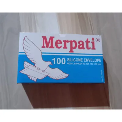 Amplop Merpati Tangung Ada Lem 1 Box isi 100