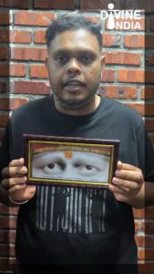 Indian Gods Wall Frame | Wall Art Printed Frames Saibaba 12.5Cm x 22.5Cm