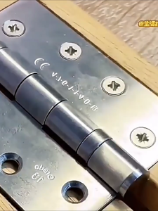 Stainless Steel Mute Hinge Room Door Bearings Hinges 3mm Thick Heavy Doors Strong Load Bearing Gemel Furniture Hardware