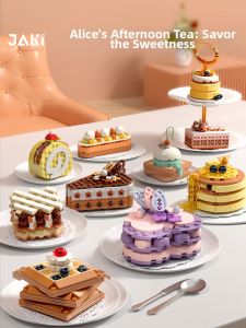 Jiaqi Toys | Birthday & Pretend Play Food Building Blocks Toy
