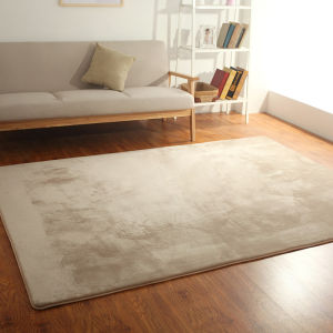 Thick Short Fur Carpet Living Room Coffee Table Bedroom Full Coverage Bedside Modern Nordic Home Use Rectangle Floor Mat