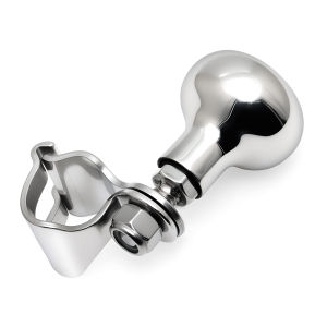 RYSJM | Boat 316 Stainless Steel Steering Wheel Knob Auxiliary Boosters Ball Handle Turning Helper Hand Control Knobs Spinner Grip