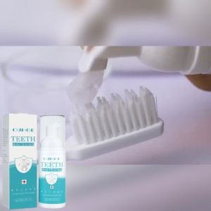 Ouhoe Teeth Whitening Mousse Toothpaste Cleansing Teeth Remove Odor Fresh Breath 50ml