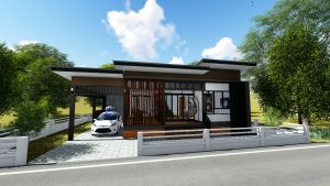 แบบบ้านชั้นเดียว