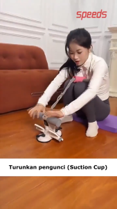 SPEEDS Alat Sit Up Stand Portable Alat Trimmer Bantu Holder Penahan Kaki Olahraga 022-8