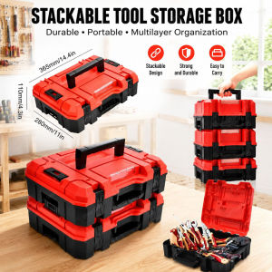 OEING | One-Piece Set Of Pressure-Resistant Durable And Anti-Fall Stackable Tool Box Anti-Fall Household Tool Repair Parts Storage Box