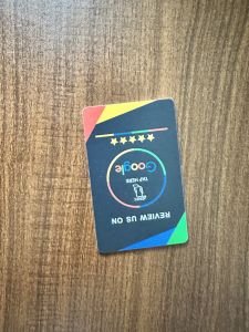 NFC215 Cards Grow Your Business With NFC Google Review Cards Tap and Rate Google Review Cards