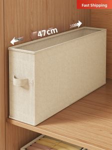 evesigar | Narrow and Long Storage Box for Clothes Underwear Socks Drawer Organizer High Capacity