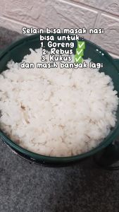 WP - LOTTOL Panci Listrik Serbaguna Panci Kukus Elektrik Multi Fungsi 1.2L / Panci Penggorengan Elektrik