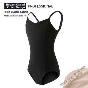 seebela | Childrens High-Crotch Closed-Buttocks Leotard Ballet Dance Practice Uniform