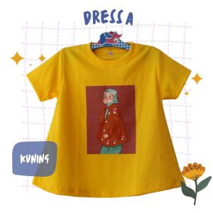 DRESS ANAK PEREMPUAN USIA 6 BULAN SAMPAI 5 TAHUN