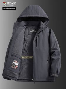 TUCANO | Windproof Waterproof Thick Hooded Warm Cotton Jacket