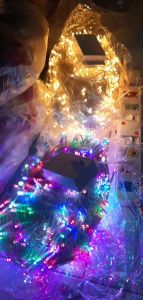 Đèn led chớp dài 100m trang trí nhấp nháy nhiều chế độ