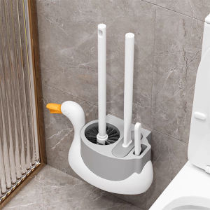 Toilet Brush Set Wall-Mounted Household No Dead Angles 2025 New Model Bathroom Special Tool Cleaning Tools Toilet Cleaning