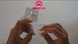 CRYSLENE 1 SET Soket Hook Tempel Gantungan Tembok