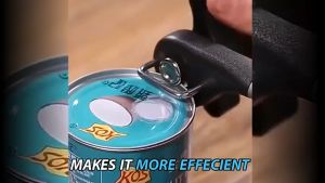 Manual Can Opener Manual with Smooth Edge Steel Bottle Opener Tin Opener Stainless Steel Kitchen Tool Simple Manual Metal Can Opener Single Handle