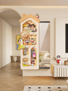 HAOJIUBUJIAN | Sliding Hidden Full Length Mirror Decorative Painting