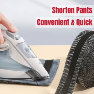 Trouser Shortening Adhesive Fabric Tape Jeans Pants Adjustable Tape No Sew Quick Fix Easy DIY Pants for Alteration