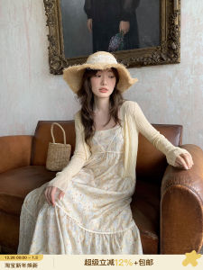 Hello Canon Holiday Style Ruffle Splice Pleated Strapless A-Line Long Dress Spring Summer Loose Slimming Gown High Waist No Sleeve